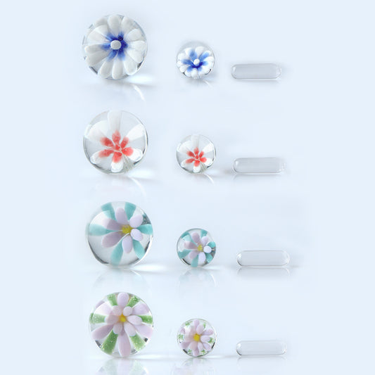 Flower Dab Marble Set